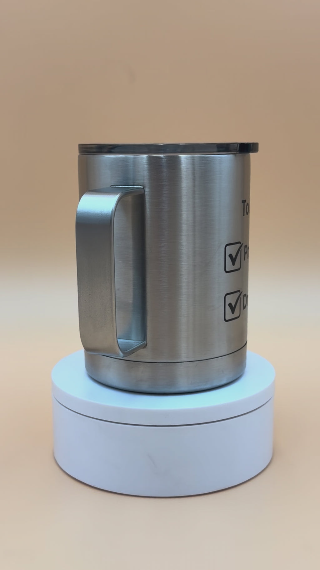 10 oz. Stainless Coffee Mug