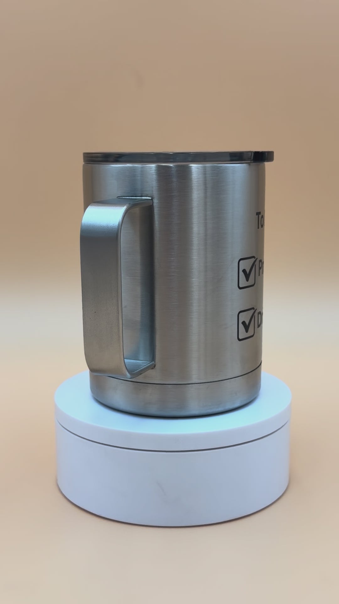 10 oz. Stainless Coffee Mug